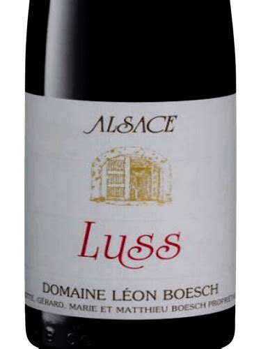 Domaine Léon Boesch Luss Rouge Vivino Us