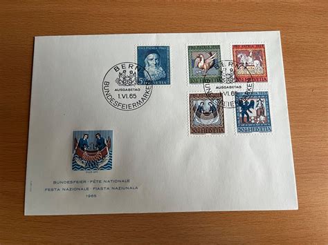 FDC Pro Patria 1965 Kaufen Auf Ricardo