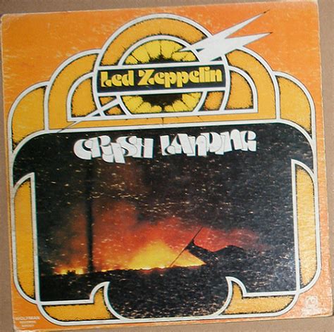 Led Zeppelin Crash Landing Vinyl Lp Album Unofficial Release