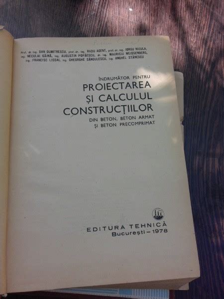 Indrumator Pentru Proiectarea Si Calculul Constructiilor Din Beton