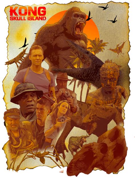 Kong:skull island fan made poster by marvelfan573647 on DeviantArt