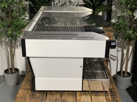 La Marzocco Linea PB 2 Group White Black W Pesados Global Coffee Hub