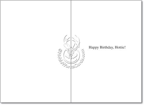 Hot Hot Flash Funny Birthday Card