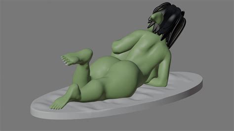 Sexy Nude Goblin 3d ModelFree STL File For Cults