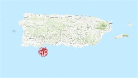 Se Registra En Puerto Rico Un Fuerte Terremoto De Magnitud 6 0 Rt