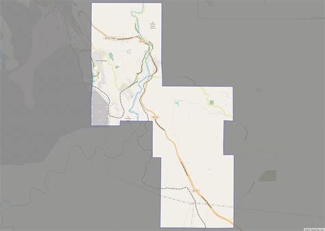 Map of Clifton town, Arizona - Thong Thai Real