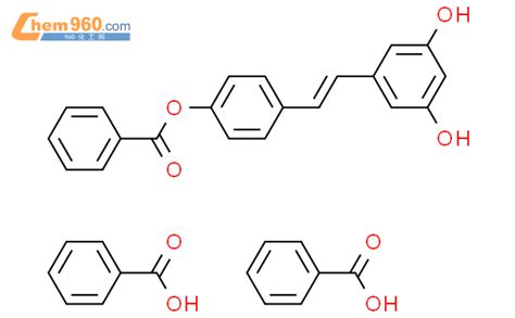 710969 83 8 1 3 Benzenediol 5 1E 2 4 Benzoyloxy Phenyl Ethenyl