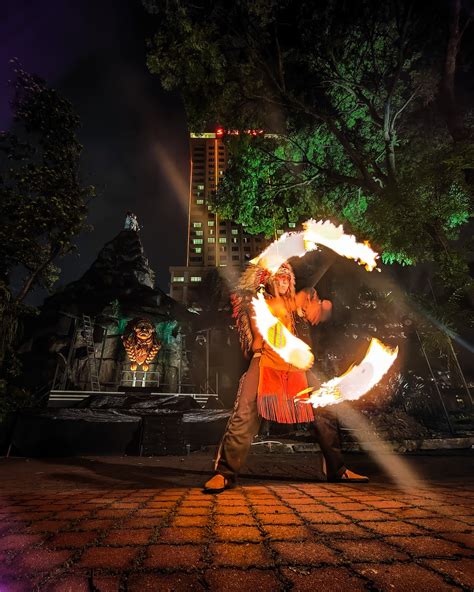 Sunway Lagoon Just Opened A New Night Theme Park With Fire Breathing