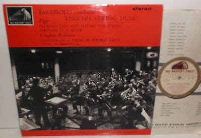 Popsike Asd Barbirolli Conducts English String Music Elgar