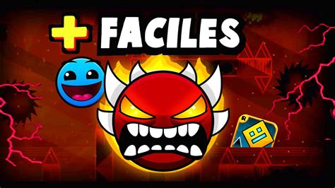 Top Extreme Demons M S Faciles De Geometry Dash Youtube