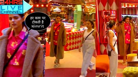 Bigg Boss New Nimrit Ki Vajah Se Priyanka Hui Sad Very Sad Emotional