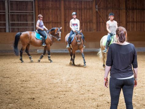 Reitunterricht F R Wiedereinsteiger Reitschule Weissauer