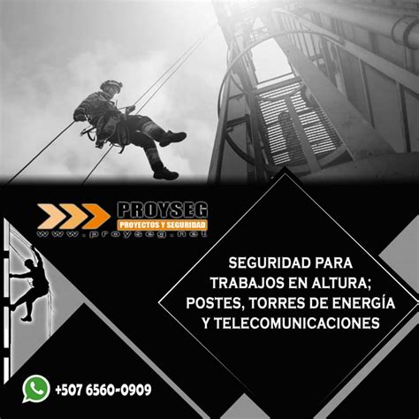 Proyseg Invitaci N Curso Seguridad Para Trabajos En Altura