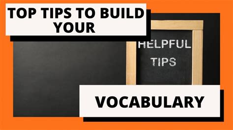 Tips To Build Your Vocabulary