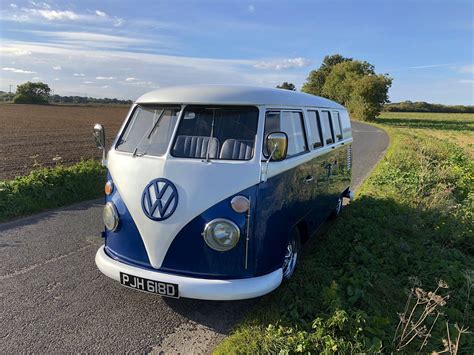 1967 VW Split Screen Camper Van Right Hand Drive Fully Restored To