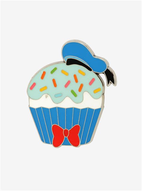 Disney Donald Duck Cupcake Enamel Pin Boxlunch Exclusive Duck