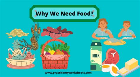 Why We Need Food Free Worksheets Practice My Worksheets