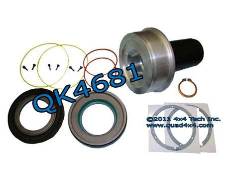 QK4681 Ford Super Duty F450 F550 Knuckle And Hub Seal Kit