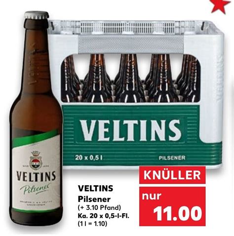 Veltins Pilsener Ka 20 X 0 5 L Fl Angebot Bei Kaufland