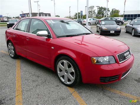 2004 Brilliant Red Audi S4 4 2 Quattro Sedan 38001 GTCarLot