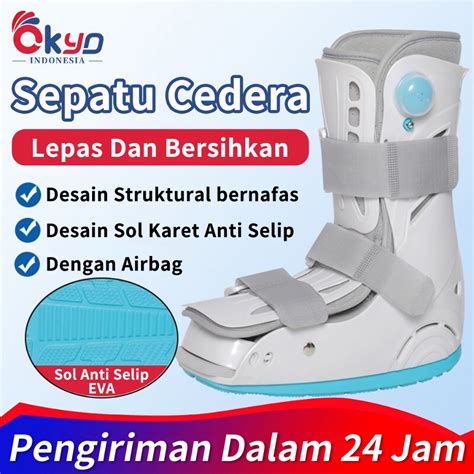 Jual Ankle Foot Orthosis Brace Orthopedi Patah Tulang Kaki Ankle Walker