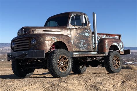 Modified 1949 Ford F 1 Pickup 4x4 For Sale On Bat Auctions Sold For