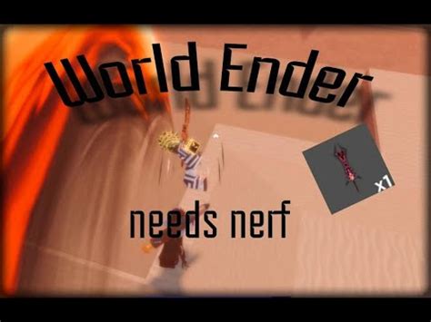 Gpo World Ender Must Be Nerfed Youtube