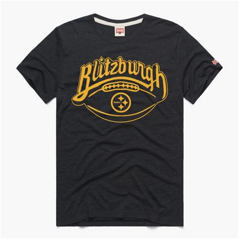 Pittsburgh Steelers Homage Color Rush Blitzburgh Short Sleeve T-Shirt