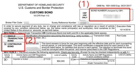 Customs Bond Types And Costs How To Obtain Yours