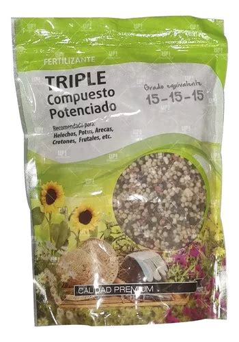 Fertilizante La Jardinera Granulado Triple 15 X 1 Kilo