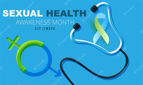 Premium Vector Sexual Health Awareness Month Background Banner Card Poster Template Vector