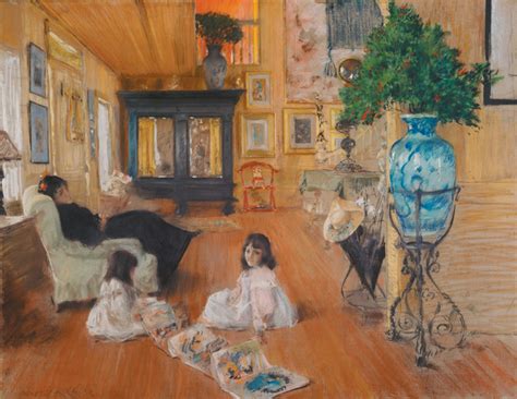 At Home With William Merritt Chase By The Experiment Station The