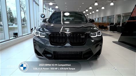 Bmw X3 M Competition 2023 Dark Graphite Metallic Youtube