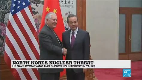 Rex Tillerson In China Over North Korea There Is No Official Direct