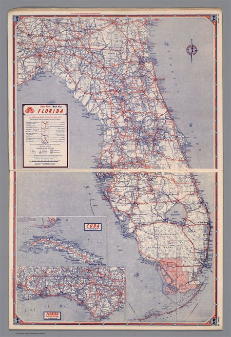 State Farm Road map: Florida - David Rumsey Historical Map Collection