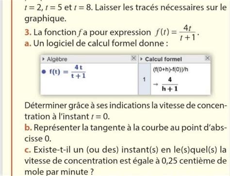 Bonsoir Jaurais Besoin Daide Pour Cette Exercice Je Vous Remercie D