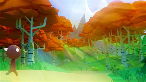 Low Poly 3D Autumn Forest by Lyrog on Newgrounds