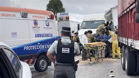 Conductor De Tr Iler Queda Prensado Tras Accidente Vehicular En L