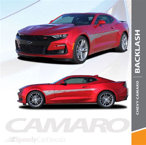 Backlash 2019 2020 2021 2022 2023 2024 Chevy Camaro Side Body Stripes