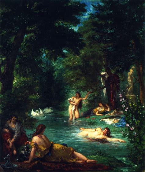 The Athenaeum Bathers Eugène Delacroix Eugène delacroix