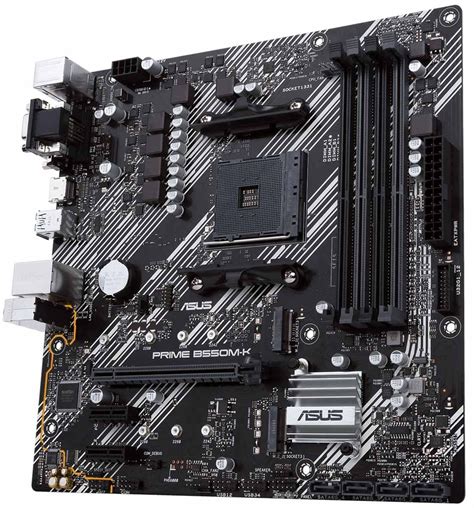 ASUS PRIME B550M K AMD B550 Ryzen Socket AM4 Micro ATX Desktop