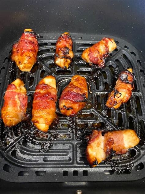 Air Fryer Bacon Wrapped Chicken Tenders Southern Home Express