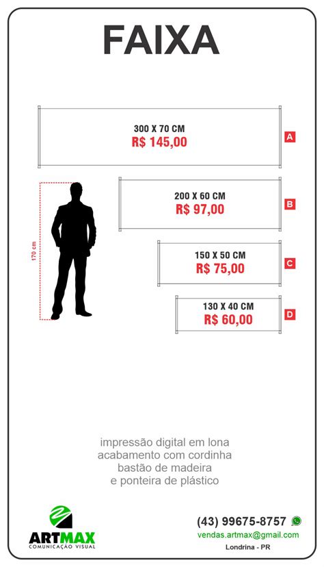 Faixas Em Lona Artmax Comunica O Visual Londrina