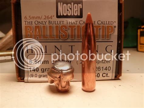 6 5mm 140 Gr Ballistic Tip Nosler Reloading Forum