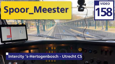 4K Railway Cabview Trein Rij Mee Met De Intercity Van S