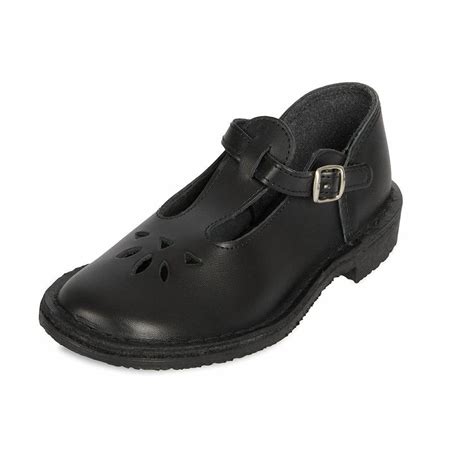 Girls Shoes Black Buccaneer School Shoes Ackermans