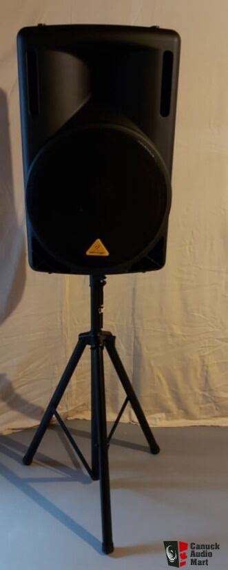 Behringer B215d 2 Way Active Loud Speaker With Stand New For Sale Canuck Audio Mart