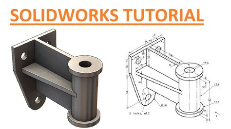 Solidworks Part Exercise 18 Ll 2d Drawing In Description Ll YouTube