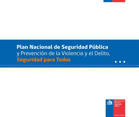 PDF Plan Nacional de Seguridad Pública y Prevención de la PDF