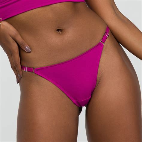 Calcinha Fio Dental String em Algodão Sustentável Pink Jescri Lingerie de qualidade e